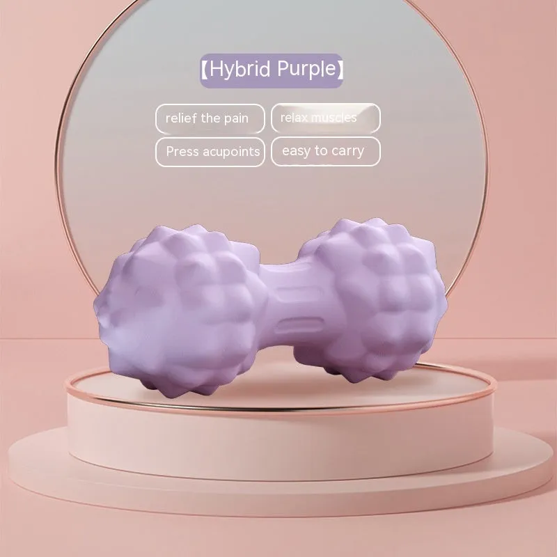 TPR foot massage ball in blue colour with 6cm diameter for foot pressure relief