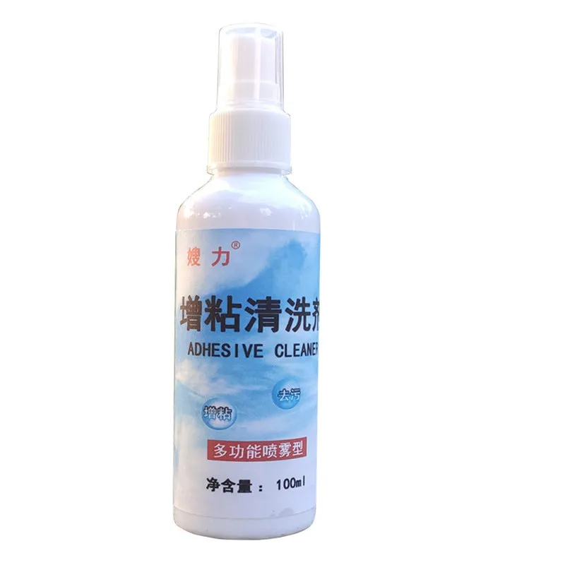 Table tennis racket care kit with sponge mop, rubber cleaning agent, grip tape, protective film, and edge protection accessories