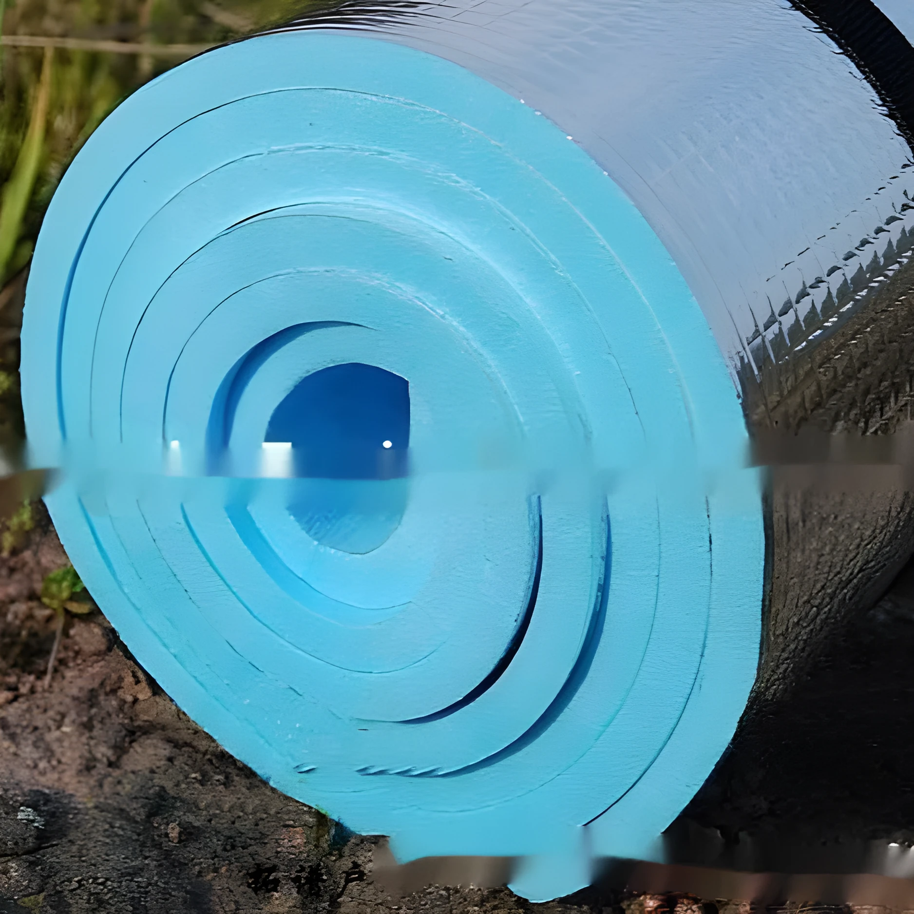 Waterproof outdoor mat with aluminum film in Army Green, 180cm x 60cm, for yoga and camping
