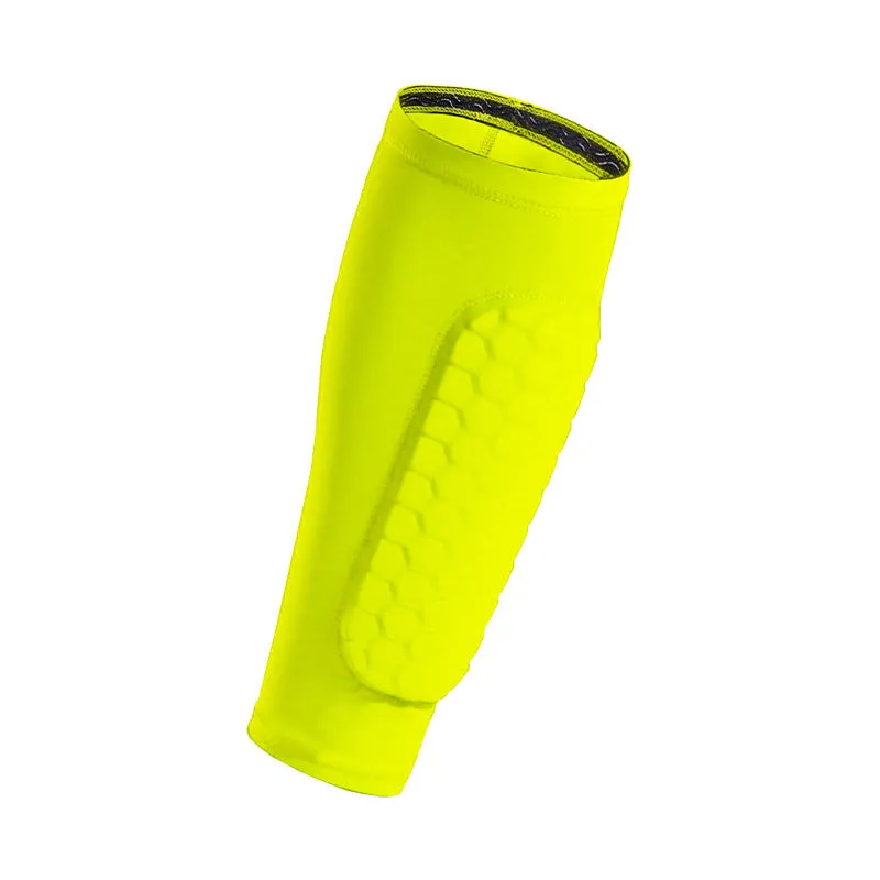 Men's thin Lycra joint protective knee sleeve in black, side view, for running and fitness
