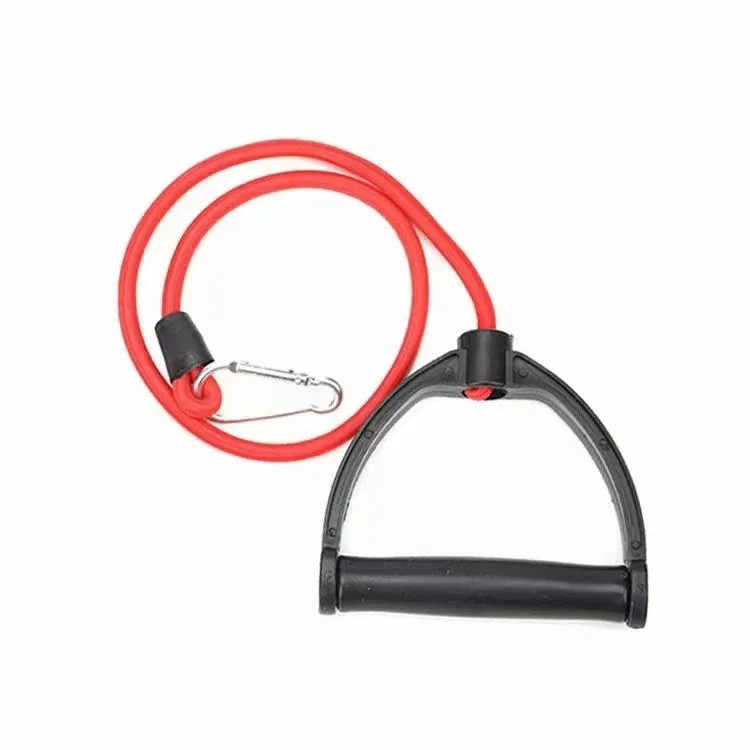 Power Plate treadmill drawstring with red sponge plastic handle