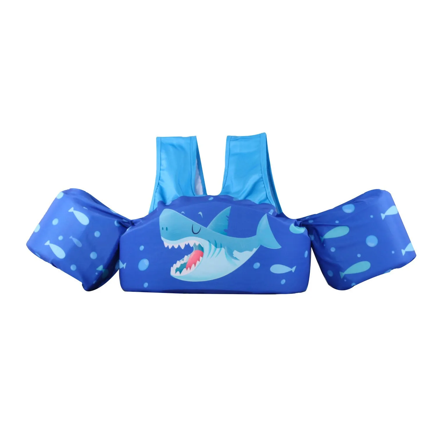 Cartoon children's arm swimming ring in polyester with lengthened design for swimming stability