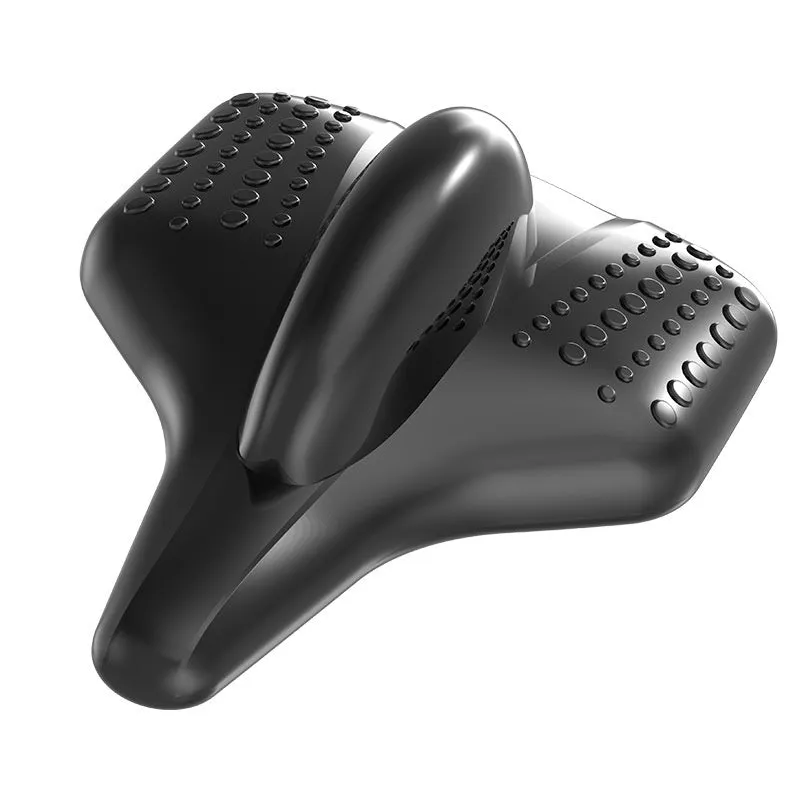 Portable male leg clamp exercise trainer in PU foam material with portable colour finish