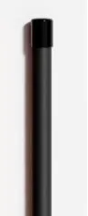 Silicone weight-bearing sports bracelet in black, showing foam and alloy construction for running and fitness training