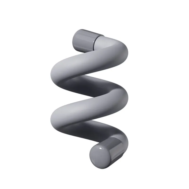 Silicone weight-bearing sports bracelet in black, showing foam and alloy construction for running and fitness training