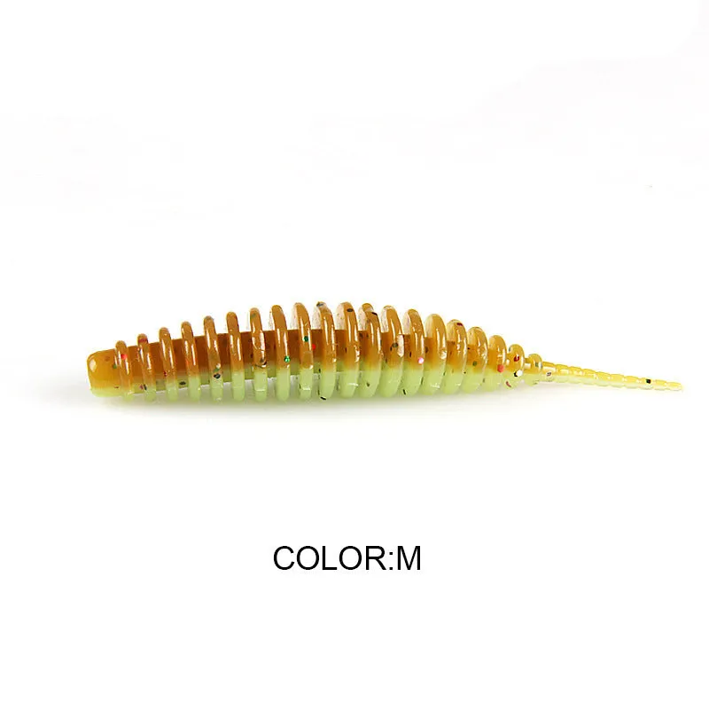 49mm 0.9g micro soft lure in colour option, 20 piece pack for finesse fishing