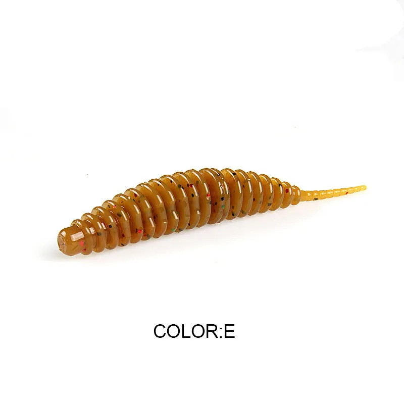 49mm 0.9g micro soft lure in colour option, 20 piece pack for finesse fishing