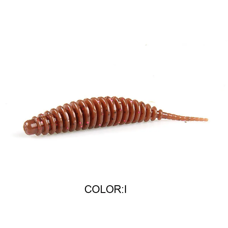 49mm 0.9g micro soft lure in colour option, 20 piece pack for finesse fishing