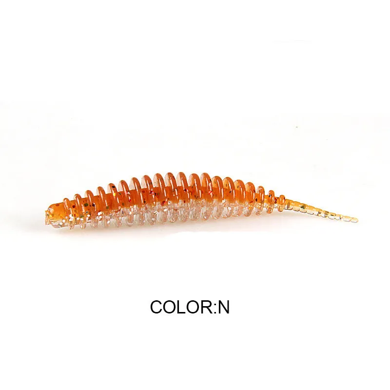 49mm 0.9g micro soft lure in colour option, 20 piece pack for finesse fishing