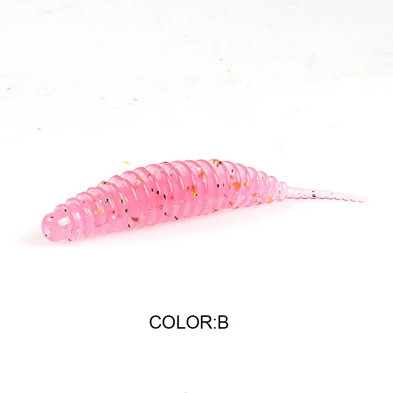 49mm 0.9g micro soft lure in colour option, 20 piece pack for finesse fishing