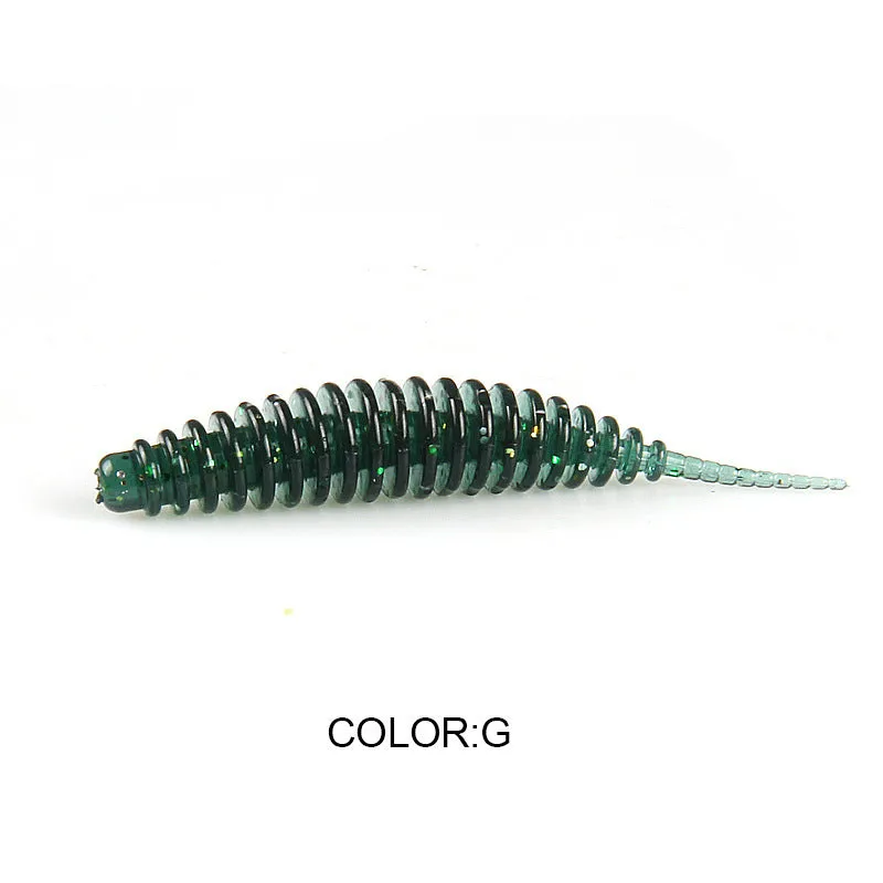 49mm 0.9g micro soft lure in colour option, 20 piece pack for finesse fishing