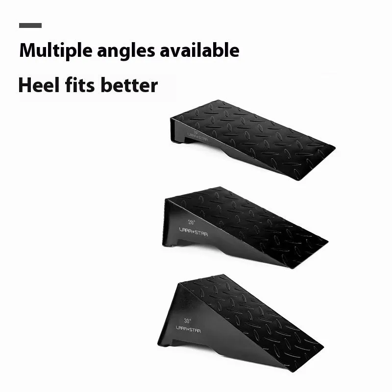 Black iron squat foot pad hard pull auxiliary force generator for fitness equipment