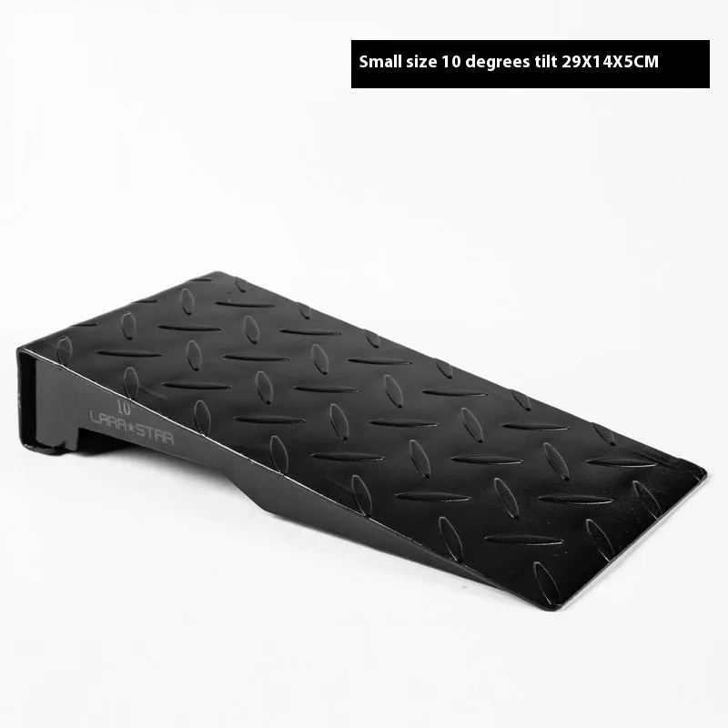 Black iron squat foot pad hard pull auxiliary force generator for fitness equipment