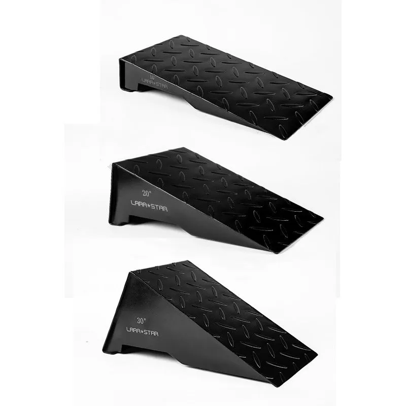 Black iron squat foot pad hard pull auxiliary force generator for fitness equipment