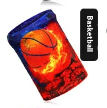 Colourful Starry Sky elastic sweat-absorbing basketball wristband wrist guard on fabric background