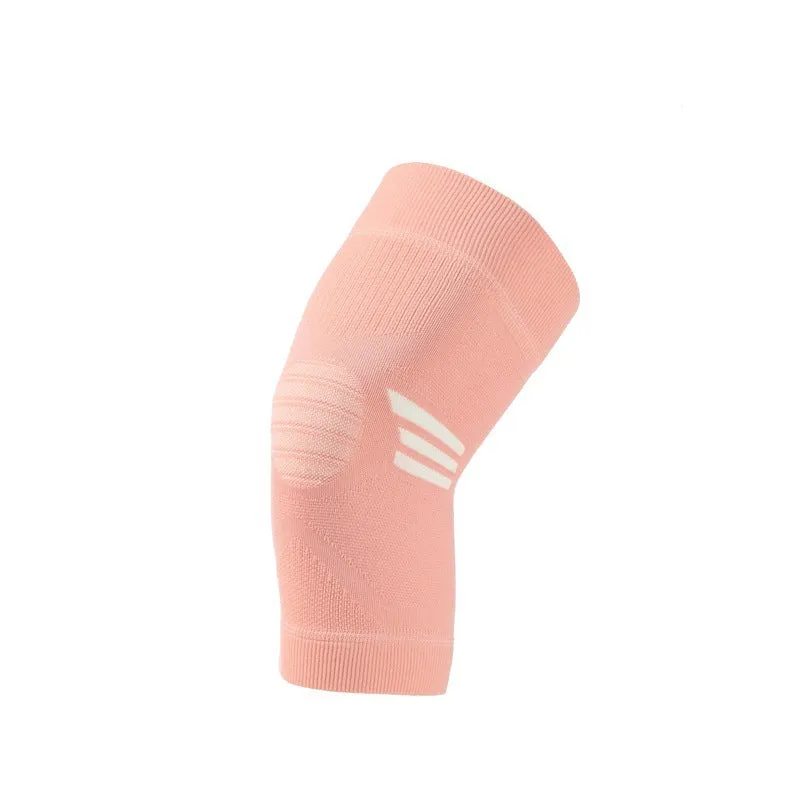 A pair of polyester sports knee pads for aerobics and basketball in various colour options.