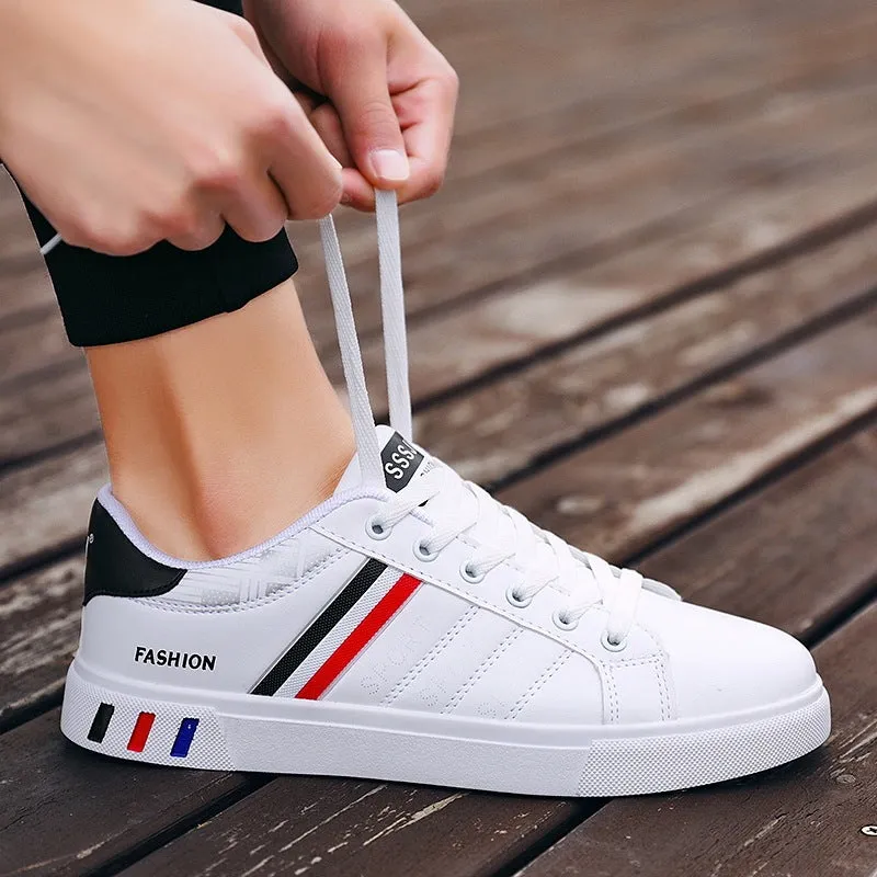 Mesh shallow mouth low-cut breathable shoes in white with composite sole flat heel round toe