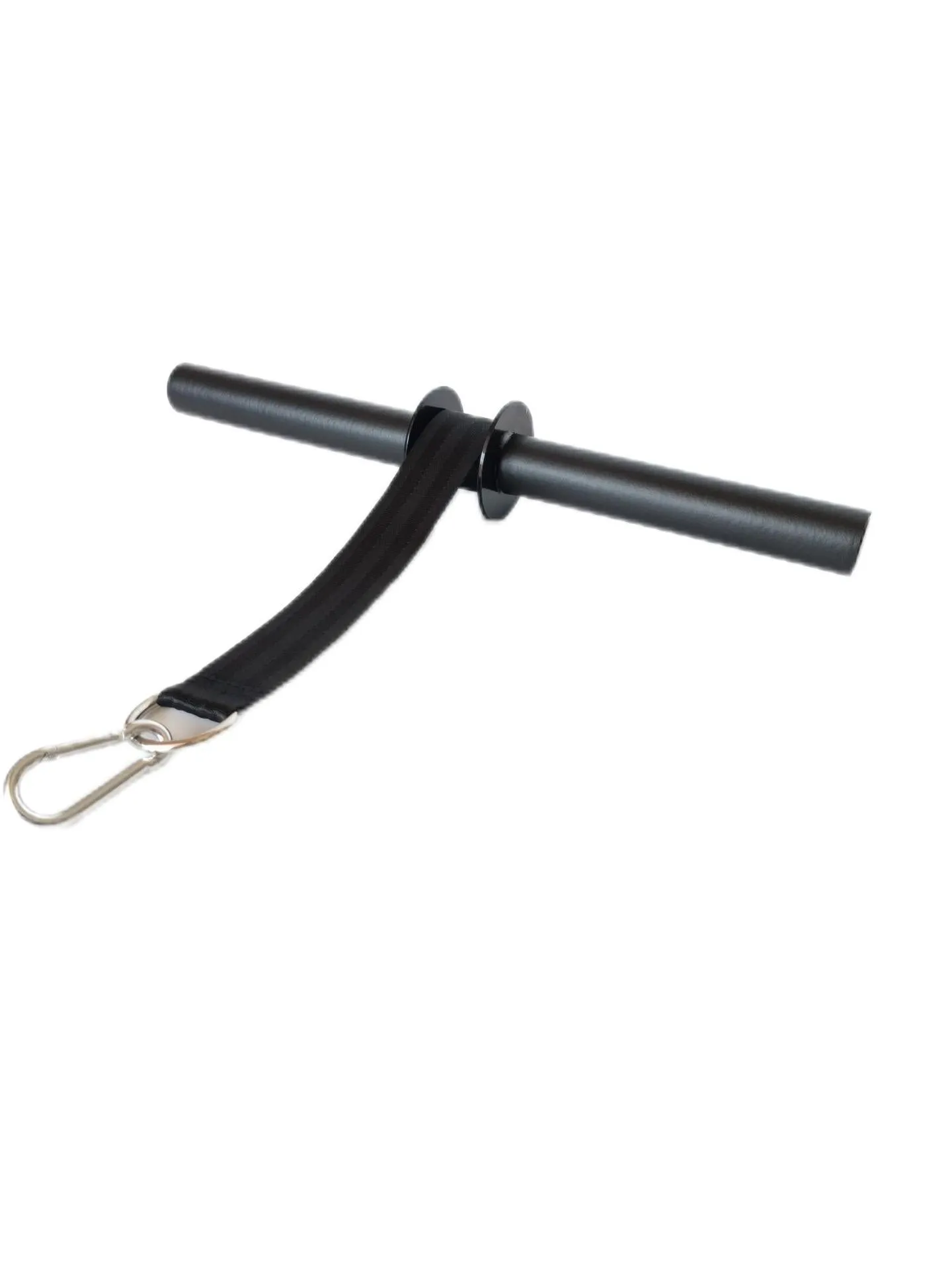 Plastic wrist forearm trainer with black rope and yellow width option for home fitness equipment