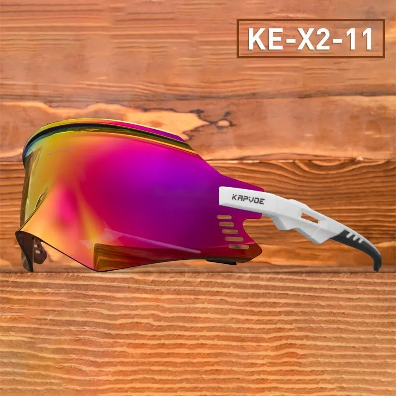 TR90 frameless sports sunglasses for riding and running, unisex design, KE-X2 series frame