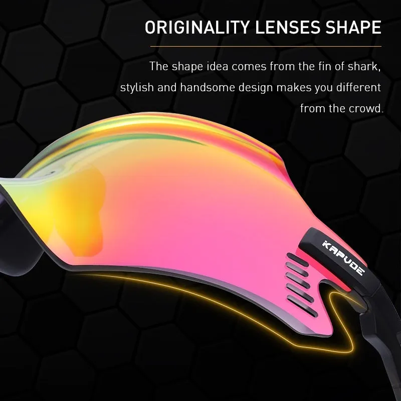 TR90 frameless sports sunglasses for riding and running, unisex design, KE-X2 series frame