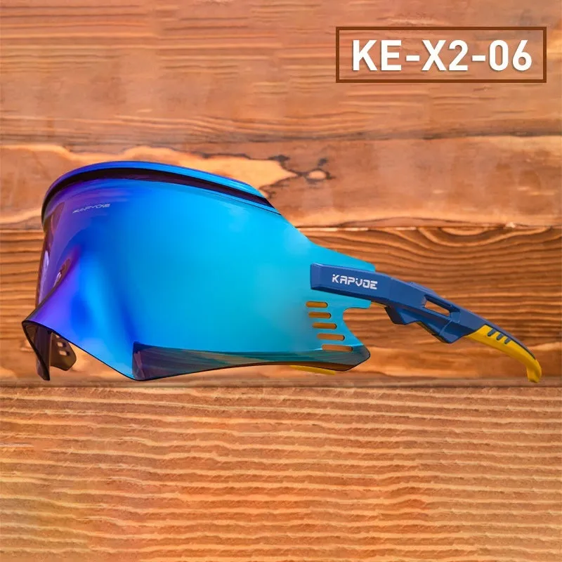 TR90 frameless sports sunglasses for riding and running, unisex design, KE-X2 series frame