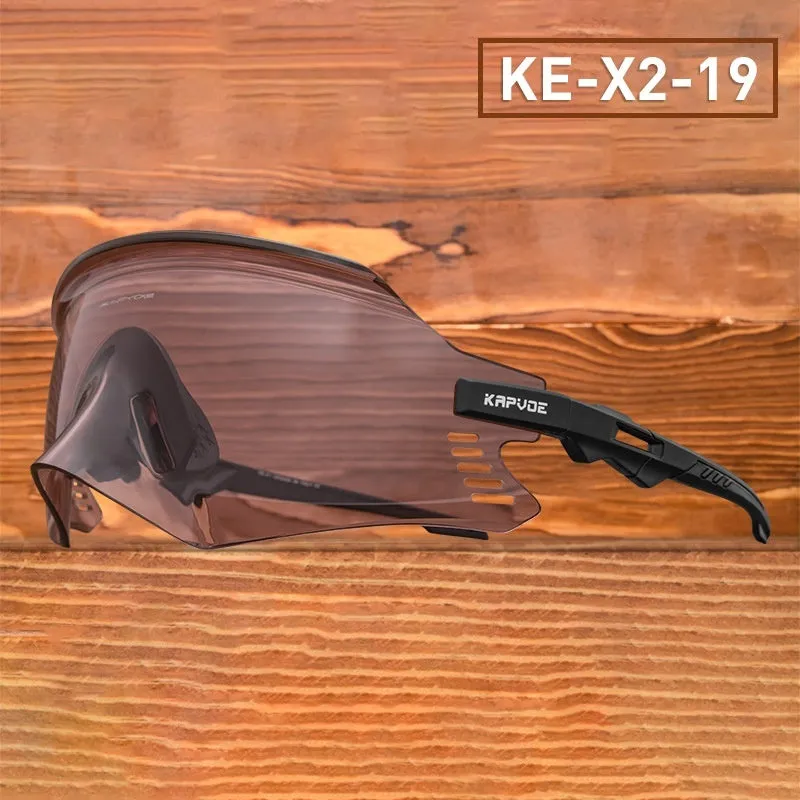 TR90 frameless sports sunglasses for riding and running, unisex design, KE-X2 series frame
