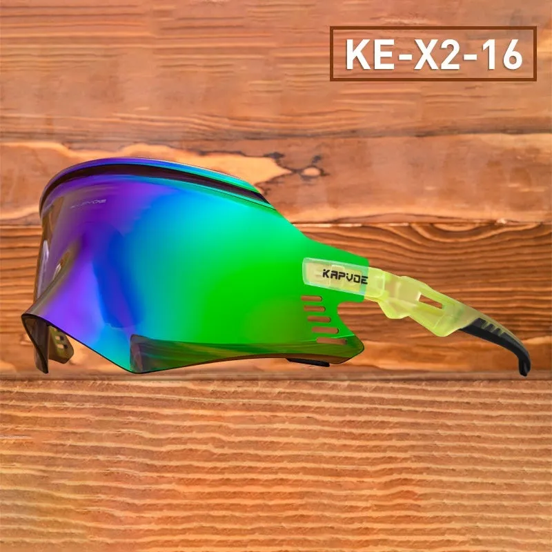 TR90 frameless sports sunglasses for riding and running, unisex design, KE-X2 series frame