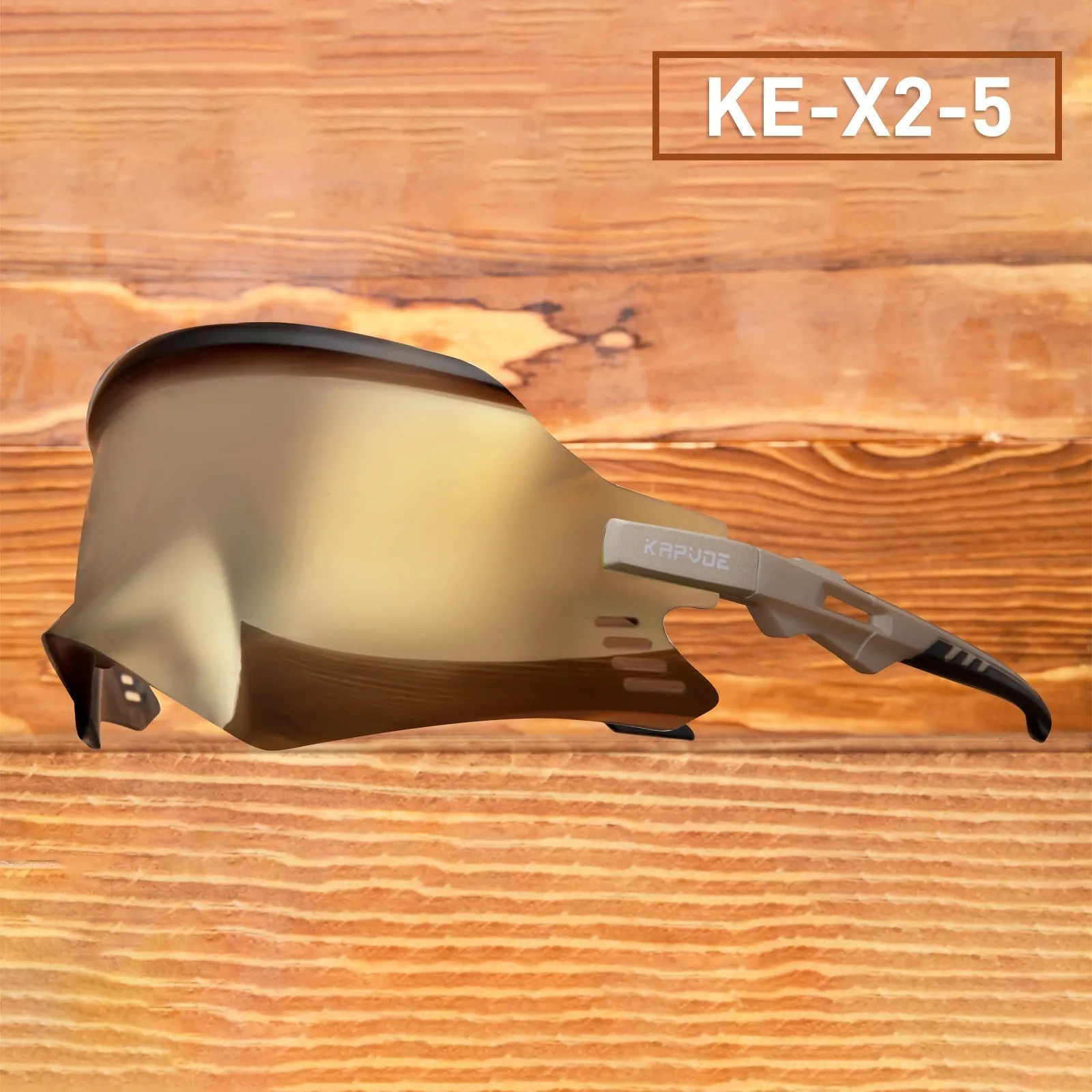 TR90 frameless sports sunglasses for riding and running, unisex design, KE-X2 series frame