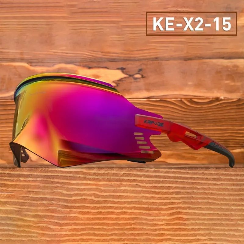 TR90 frameless sports sunglasses for riding and running, unisex design, KE-X2 series frame