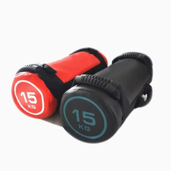 Vigor Red and Cool Black weightlifting sandbags empty shells for strength training and squats