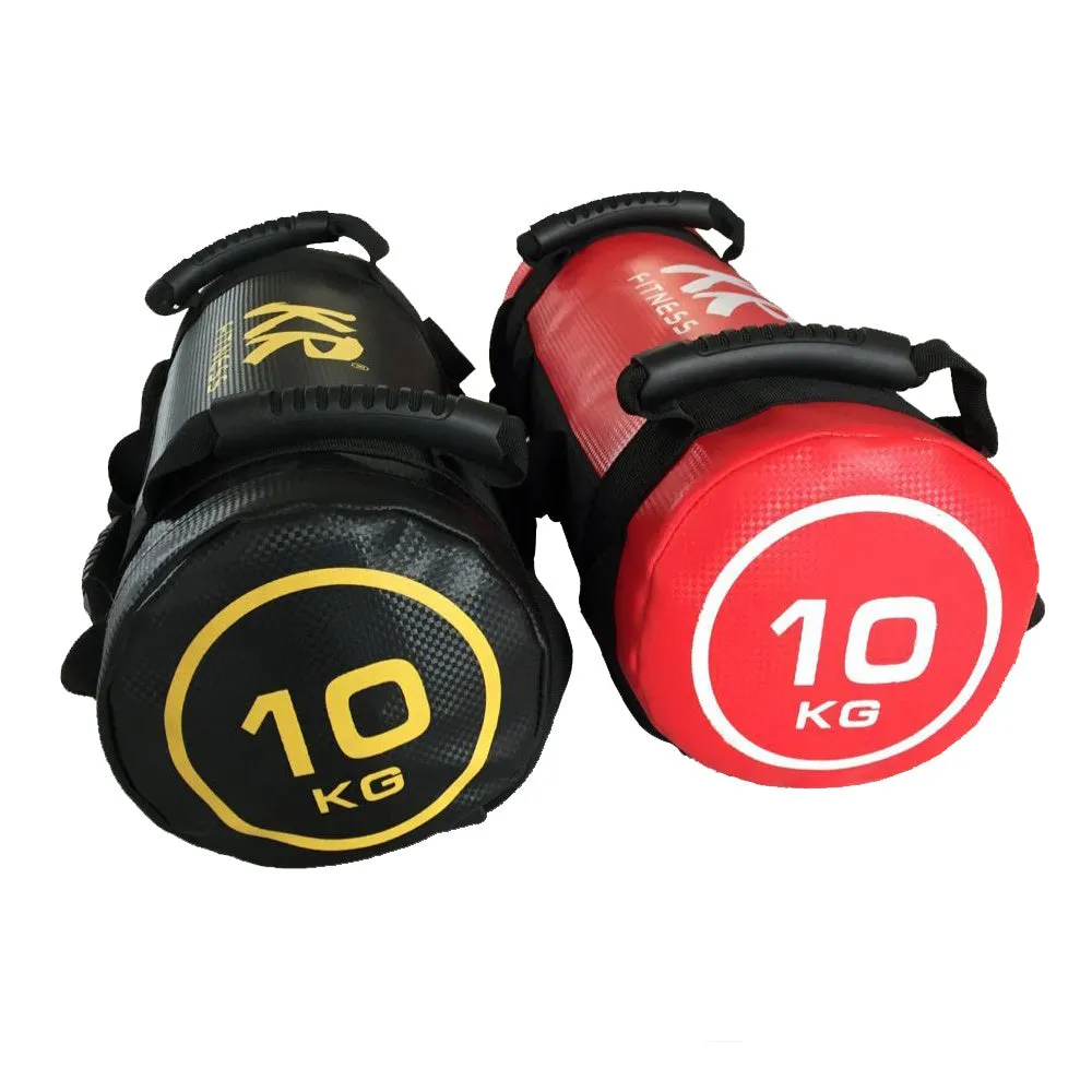 Vigor Red and Cool Black weightlifting sandbags empty shells for strength training and squats