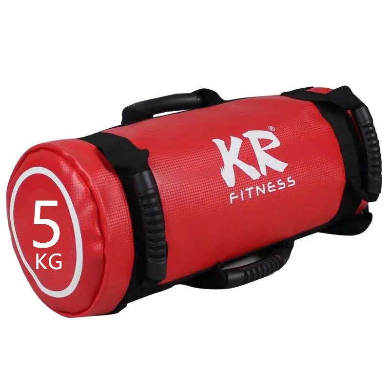 Vigor Red and Cool Black weightlifting sandbags empty shells for strength training and squats