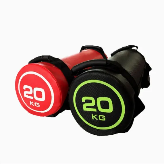 Vigor Red and Cool Black weightlifting sandbags empty shells for strength training and squats