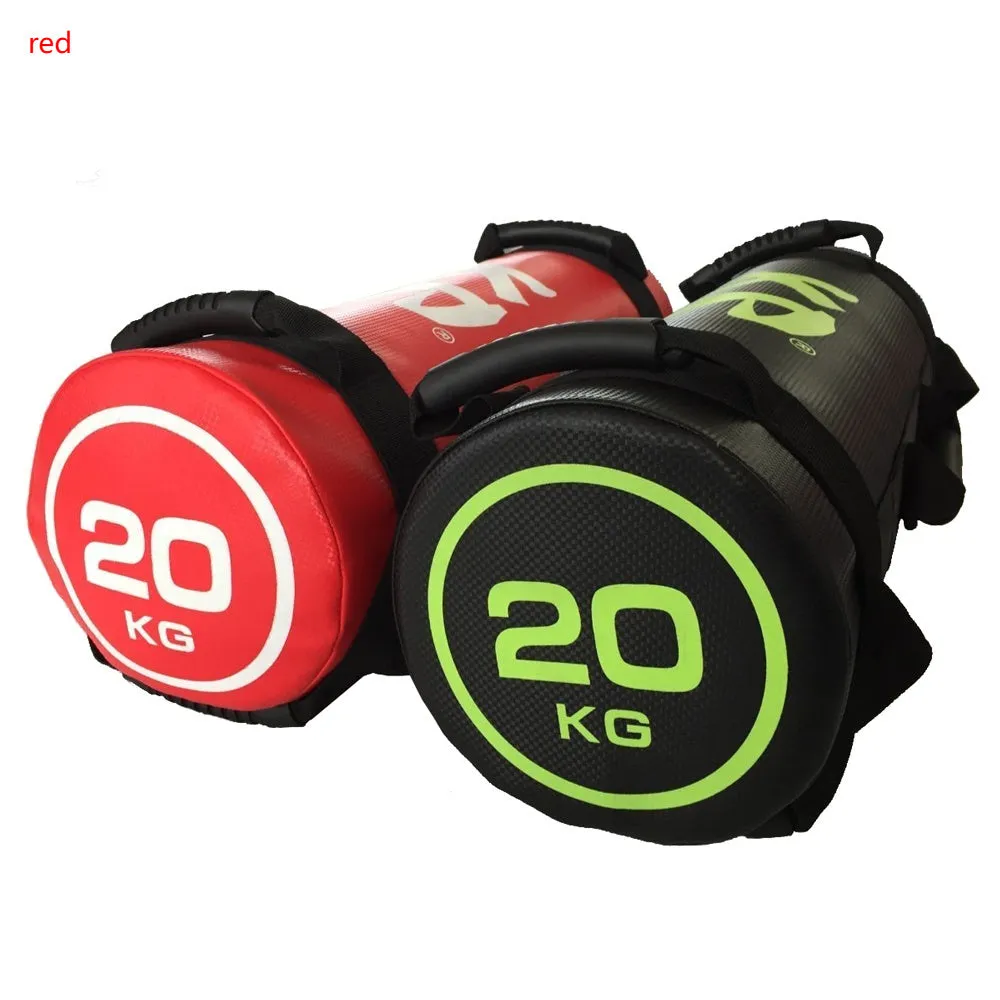 Vigor Red and Cool Black weightlifting sandbags empty shells for strength training and squats