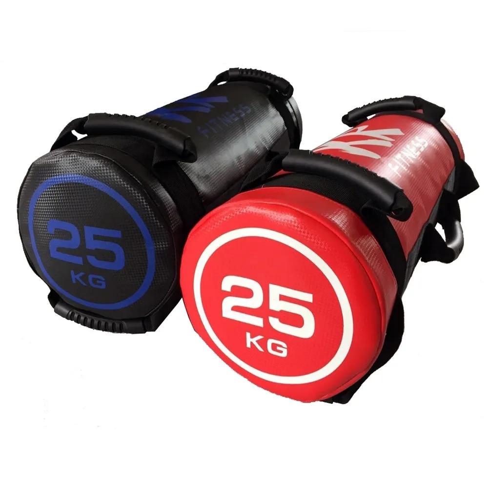 Vigor Red and Cool Black weightlifting sandbags empty shells for strength training and squats