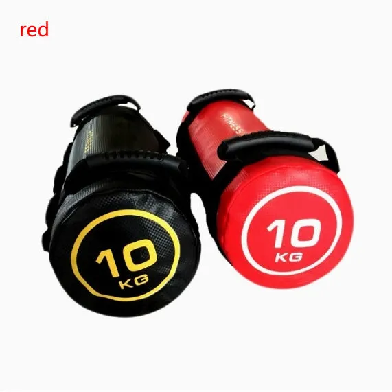 Vigor Red and Cool Black weightlifting sandbags empty shells for strength training and squats