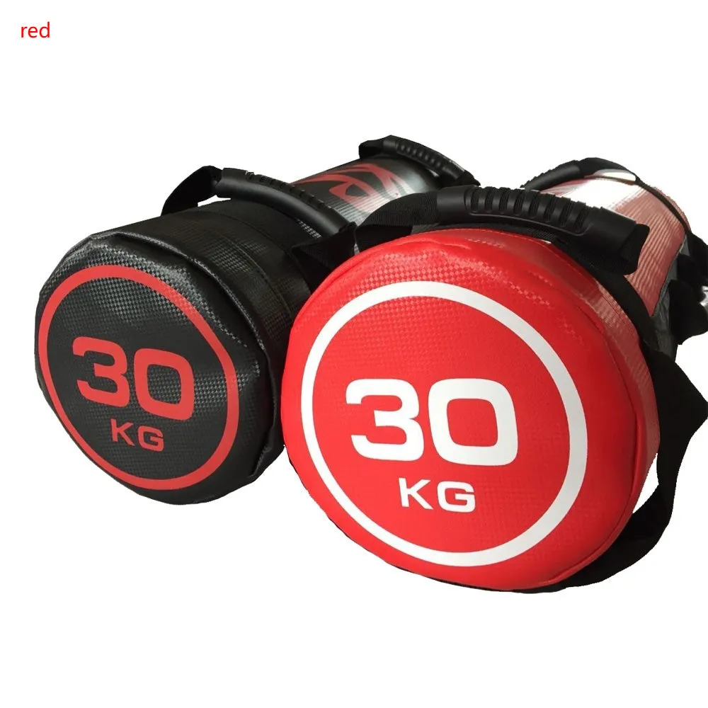 Vigor Red and Cool Black weightlifting sandbags empty shells for strength training and squats
