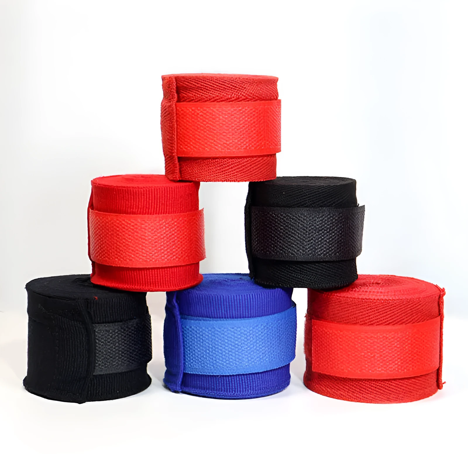 Black cotton boxing hand bandage 3 metres two-pack for palm protection in sanda training