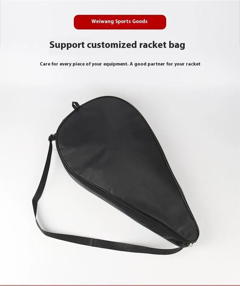 Oxford fabric tennis racket storage bag measuring 54x27x6cm in 420D material