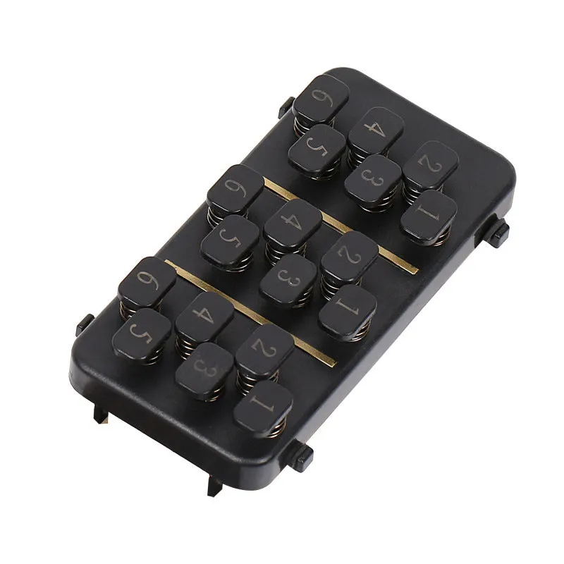 Guitar Aid plastic string press for guitar chord practice and rebound assistance