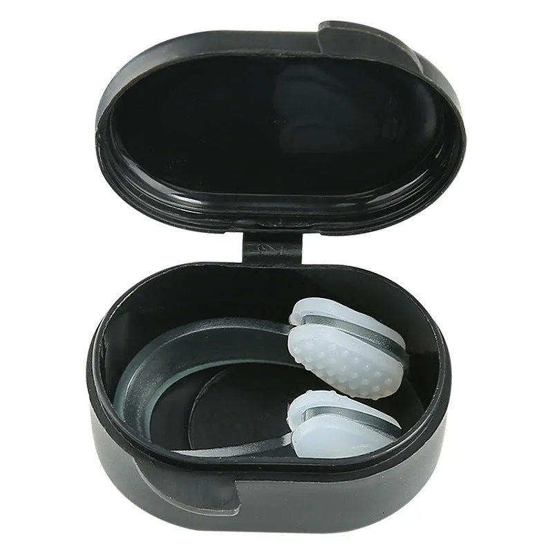 Silicone nasal splint for swimming, available in four colours, suitable for children and adults