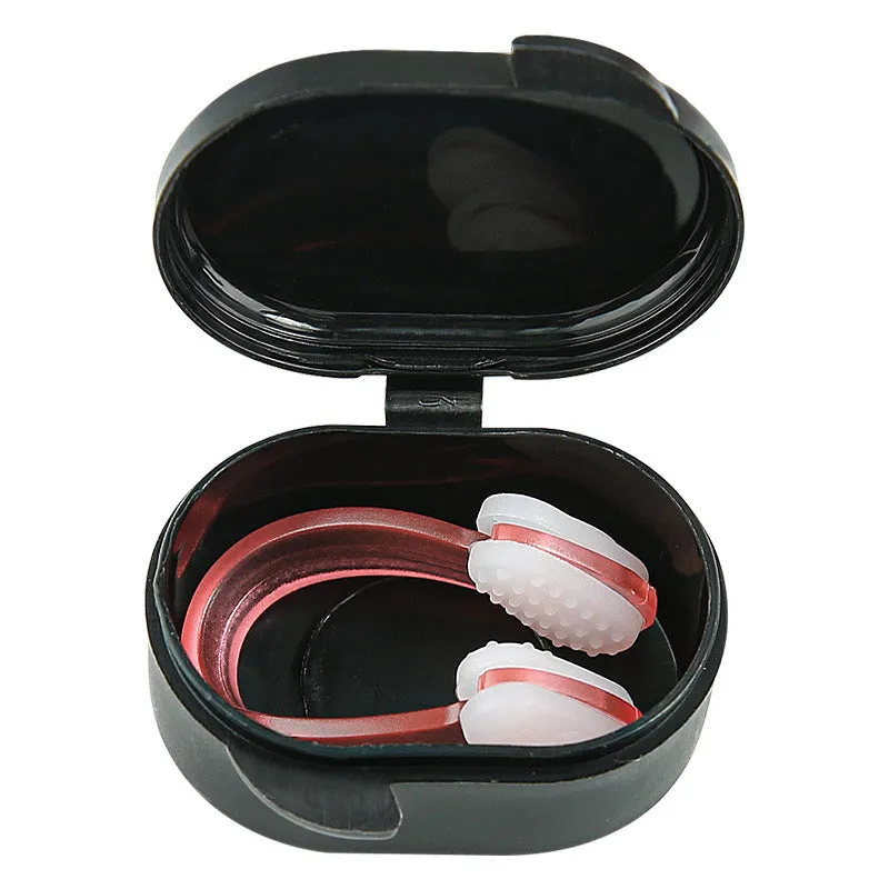 Silicone nasal splint for swimming, available in four colours, suitable for children and adults