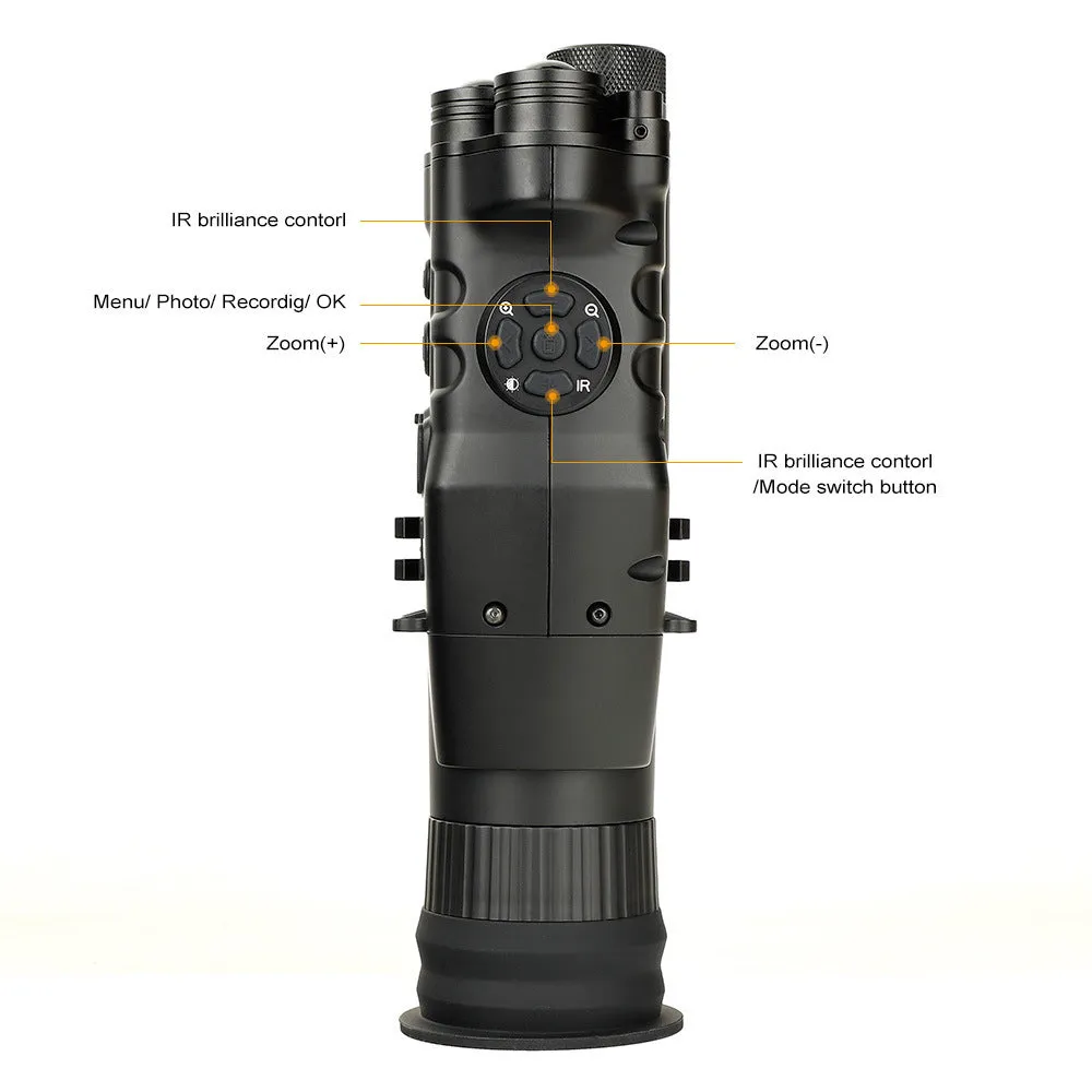 CY789 HD night vision instrument aiming set 3.7V compact 106x97x47mm for low-light photography and shooting