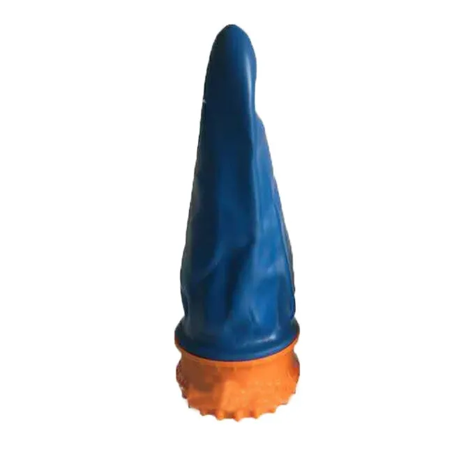 Pocket slingshot toy with latex cover, 60mm outer ring, in black colour option