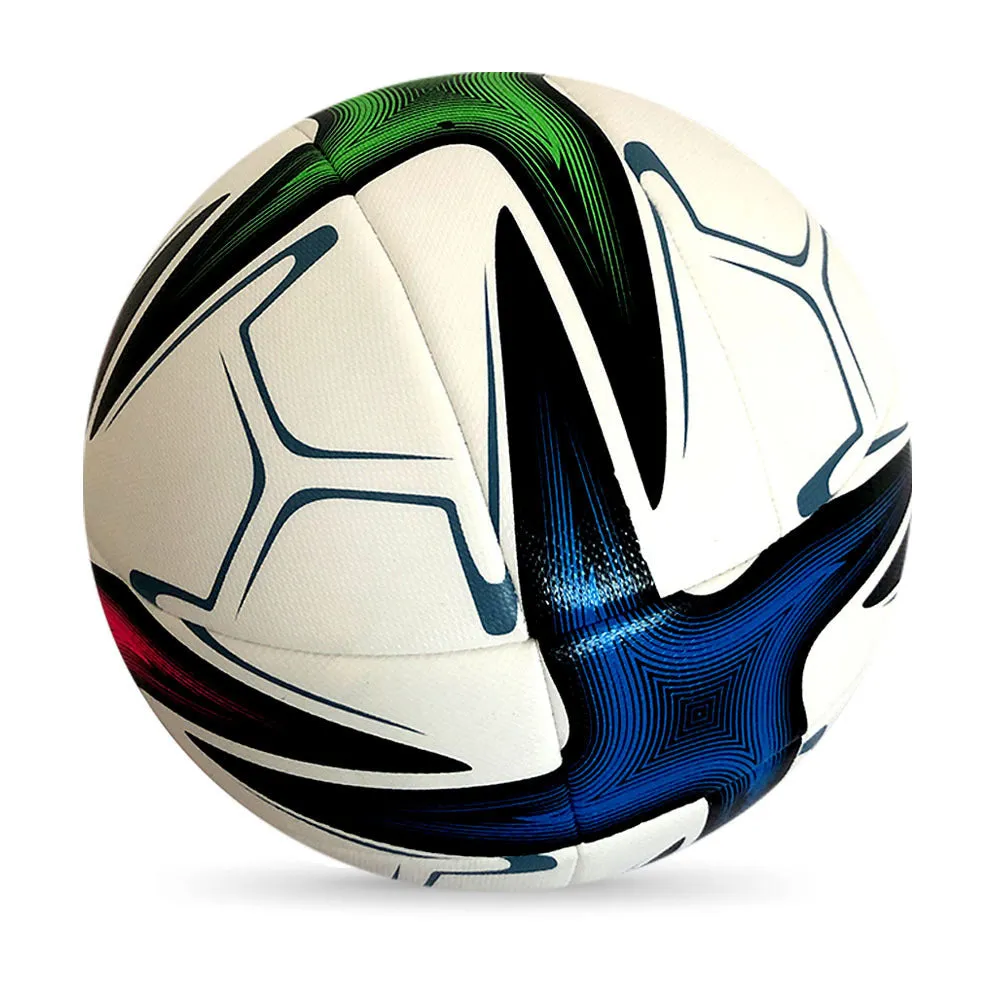Winding yarn rubber lining football Size 5 in Red Star colour