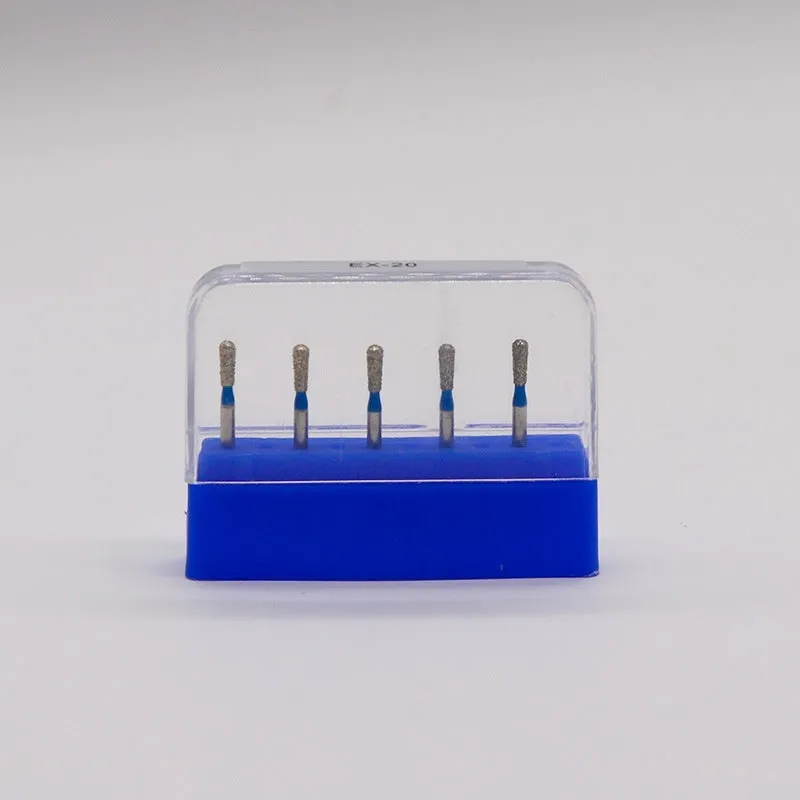 High-speed silicate carbide emery car needle burr for exhaust port grinding, 5x4x1 cm, single replacement bit