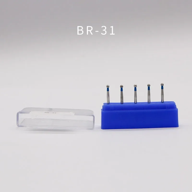 High-speed silicate carbide emery car needle burr for exhaust port grinding, 5x4x1 cm, single replacement bit