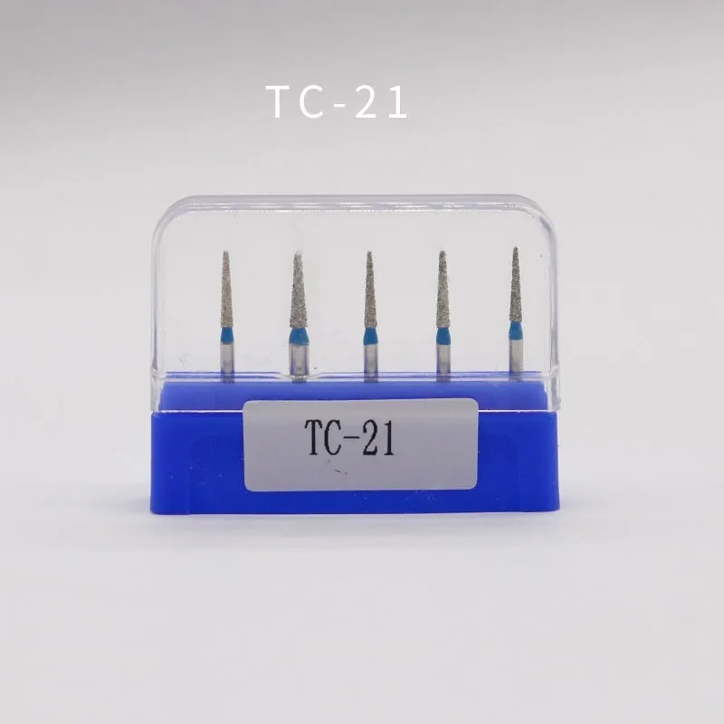 High-speed silicate carbide emery car needle burr for exhaust port grinding, 5x4x1 cm, single replacement bit