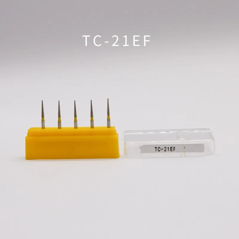 High-speed silicate carbide emery car needle burr for exhaust port grinding, 5x4x1 cm, single replacement bit