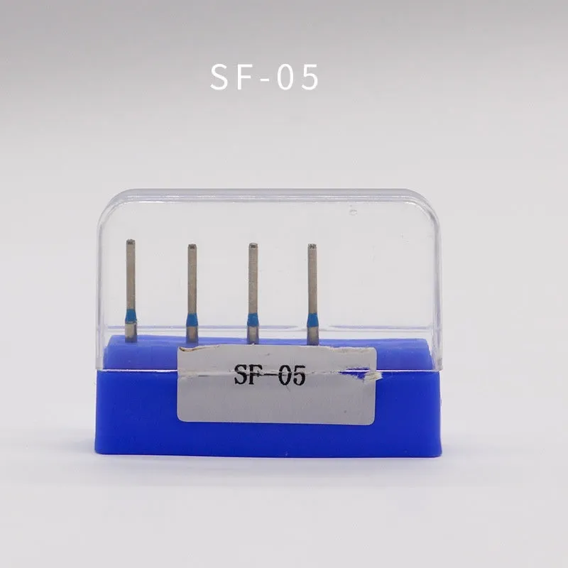 High-speed silicate carbide emery car needle burr for exhaust port grinding, 5x4x1 cm, single replacement bit